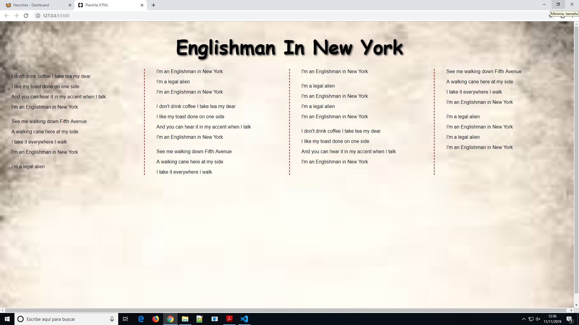 winter englishman