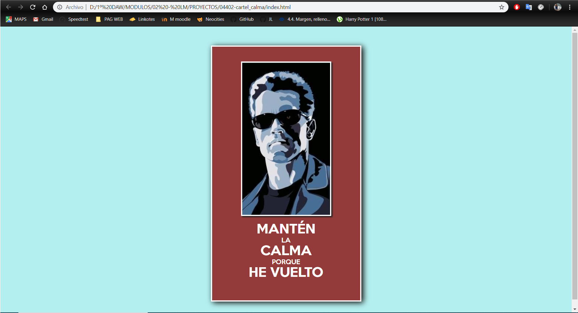Con calma chaval